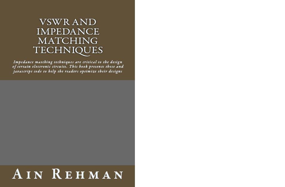 A book on impedance matching, VSWR, reflection coefficients and related topics.